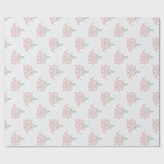 Pearl's Bouquet Wrapping Paper (Seam)