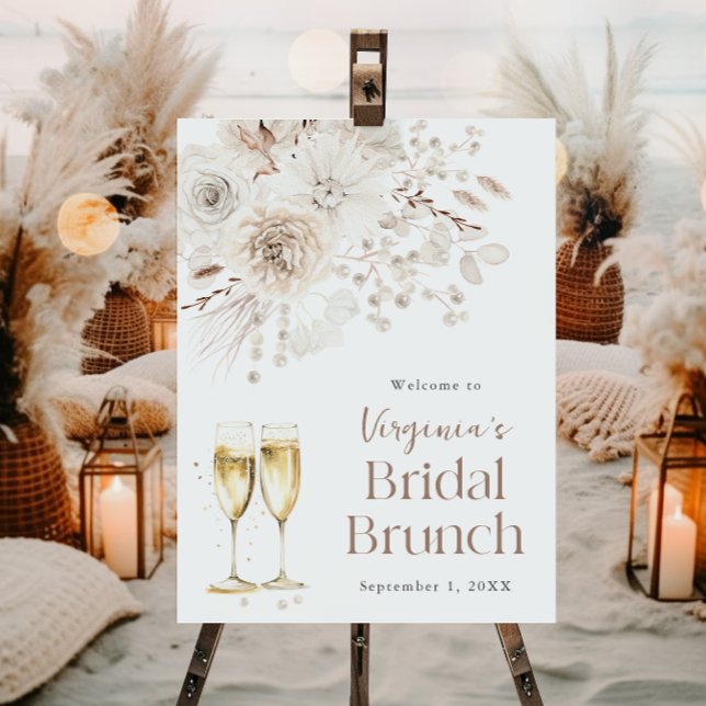 Pearls Bridal Brunch Foam Board (Pearls Bridal Brunch Foam Board
)