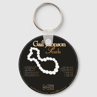 Pearls CD Keychain