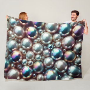 Pearls Fleece Blanket