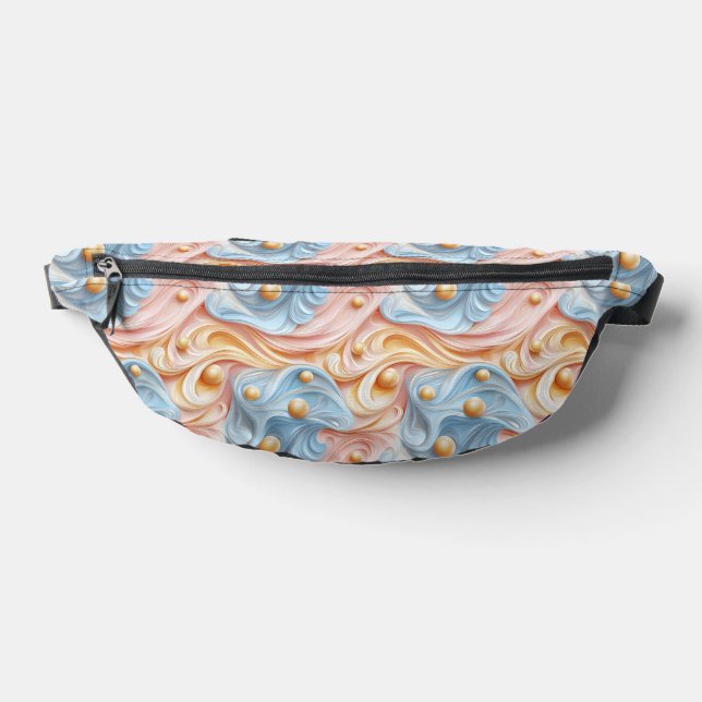 Pearls on Waves of Serenity Fanny Pack (Lay Down)