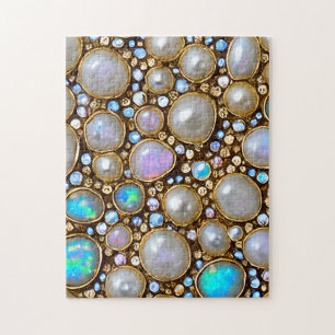 Pearls, Opals and Gems Jigsaw Puzzle