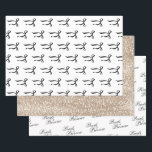 Pearls & Prosecco Black Bow Bridal Shower Wrapping Paper Sheets<br><div class="desc">Add a touch of glam to your bridal shower with this elegant "Pearls & Prosecco" design featuring a champagne flute with bubbly, draped pearls, and a chic black satin bow. Perfect for a modern and stylish bridal brunch or bubbly-themed celebration. Personalize easily with your own text. Ideal for invitations, welcome...</div>