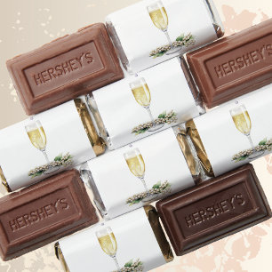 Pearls & Prosecco Elegant Greenery Bridal Shower Hershey's Miniatures