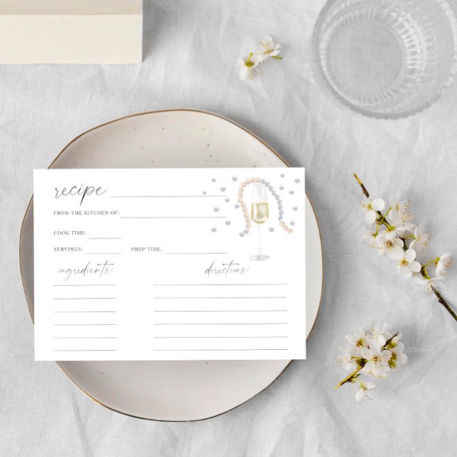 Pearls & Prosecco - recipe card (Creator Uploaded)