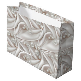 Pearls & Satin Large Gift Bag