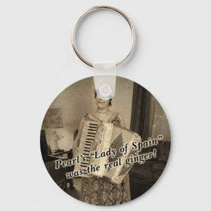 Pearl's the Real Ginger Keychain
