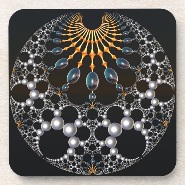 Pearly Beverage Coaster (Front)