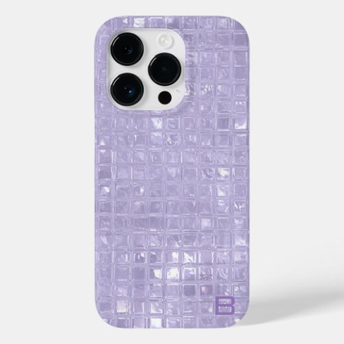 Pearly Blue Personalized Phone Case