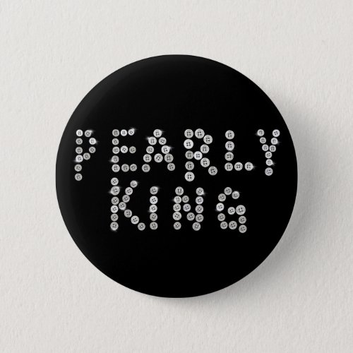 Pearly King Cockney London Londoner Button