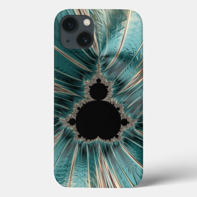 Pearly Mandelbrot Case-Mate iPhone Case (Back)