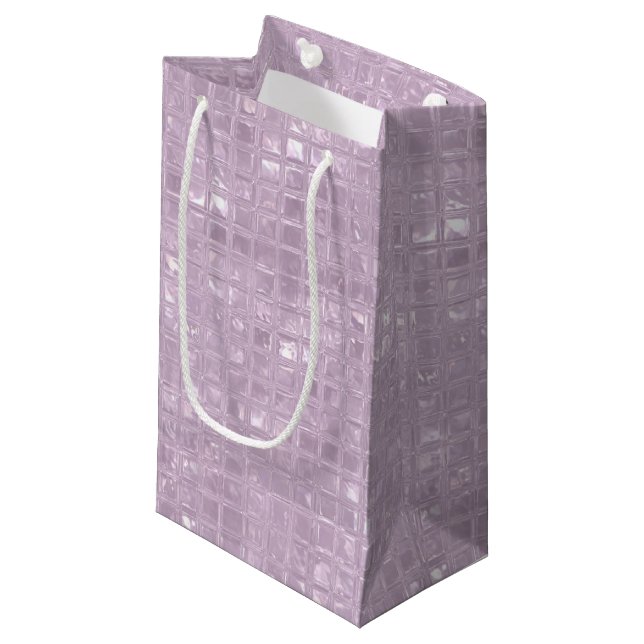Pearly Pink Gift Bag (Front Angled)