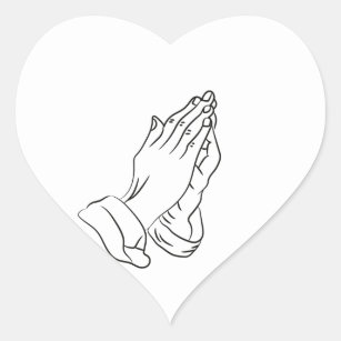 Littlehands Prayer Hands Sticker - Wedgehead