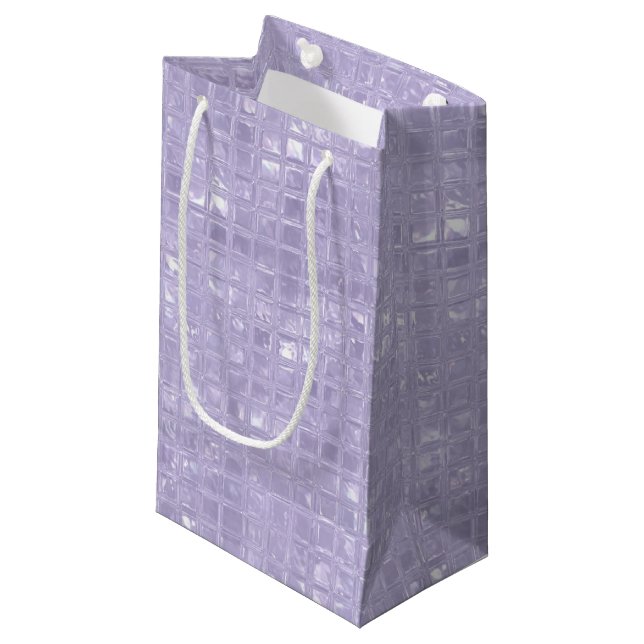 Pearly Purple Gift Bag (Front Angled)