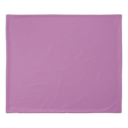 Pearly Purple Solid Color Duvet Cover