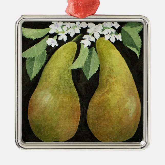 Pears 2013 metal ornament (Front)