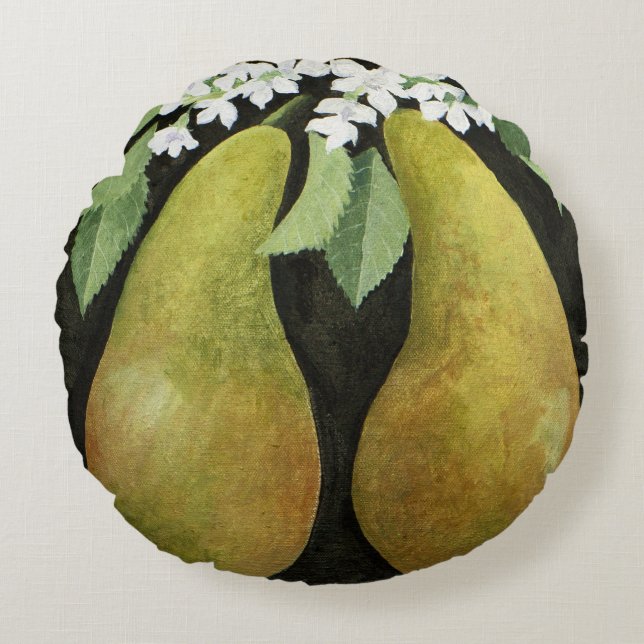 Pears 2013 round pillow (Front)