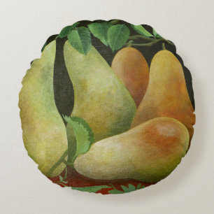 Pears 2014 round pillow