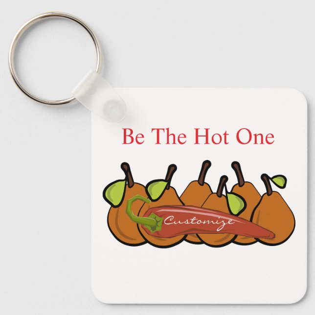 Pears and Hot Chili Thunder_Cove Keychain (Front)