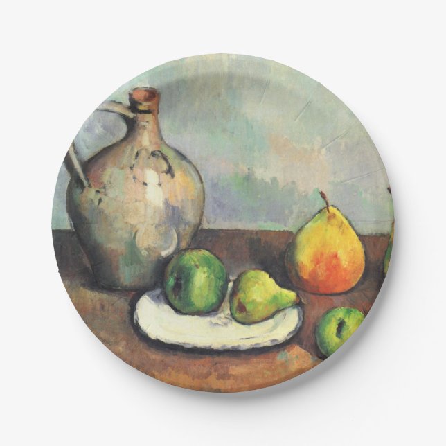 Pears by Paul Cezanna, C 1893 Paper Plates (Front)