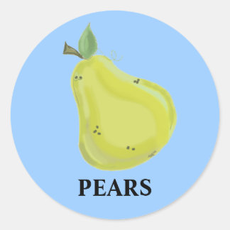Pears Classic Round Sticker