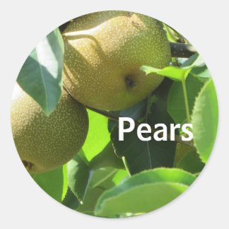 Pears Classic Round Sticker