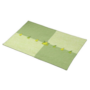Pears Glass (tile/mint) Placemats