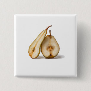 Pears - My Sweet And Perfect Half Button