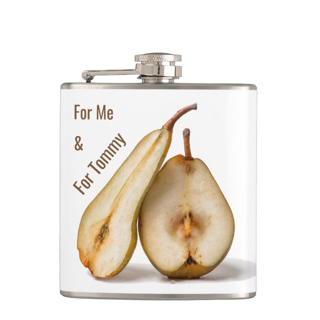 Pears - My Sweet And Perfect Half Flask (Front)