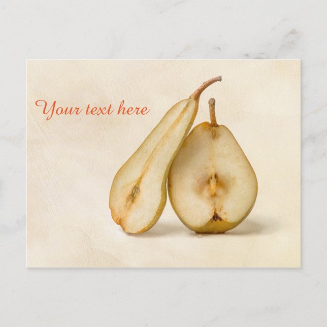 Pears - My Sweet And Perfect Half Postcard (Front)
