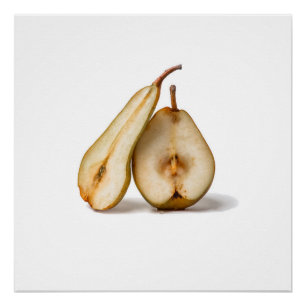 Pears - My Sweet And Perfect Half Poster