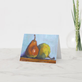 Pears Note Card