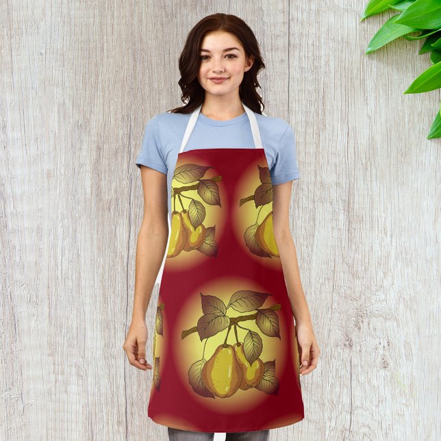Pears On A Tree Apron (Creator Uploaded)