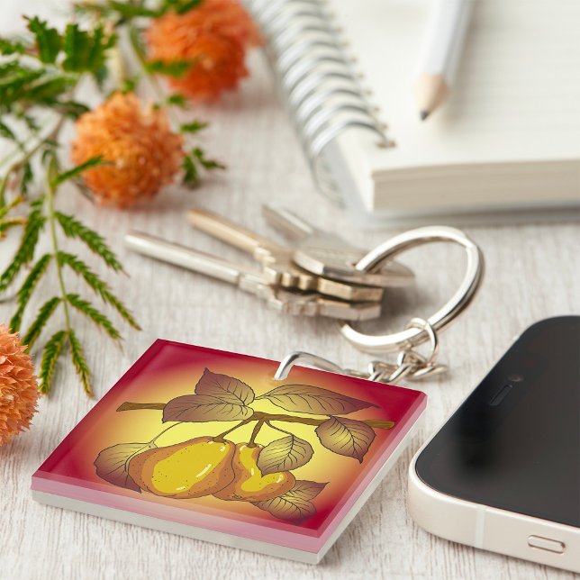 Pears On A Tree Keychain (Creator Uploaded)