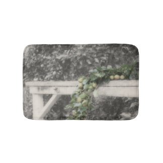 Pears On Hitching Post Nature Bathroom Mat