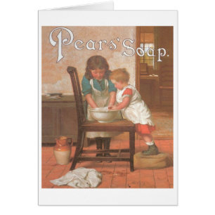 Pears Soap 2 Kids Cards