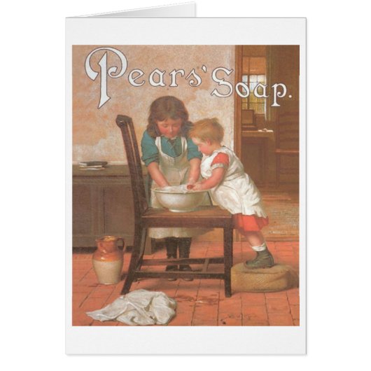 Pears Soap 2 Kids Cards (Front)