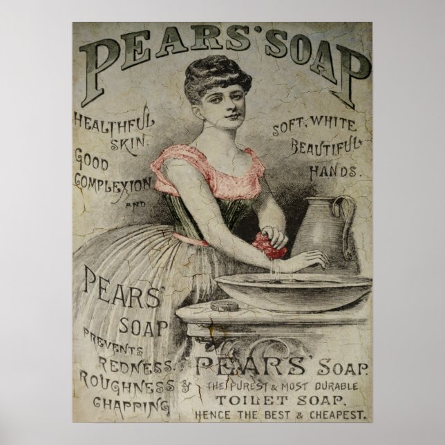 Pears Soap Advertisement Poster (Front)