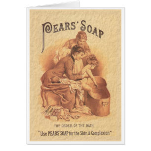 Pears Soap Bathing the Child Cards