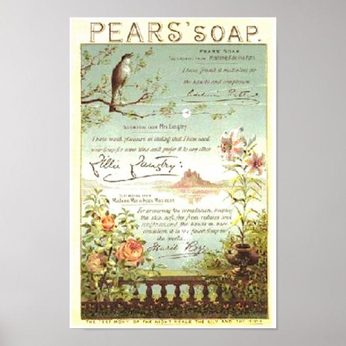 Pears Soap Nature Ad Posters