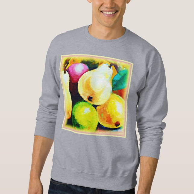 "Pears Tree" Cute Design. Buy Now Sweatshirt (Front)