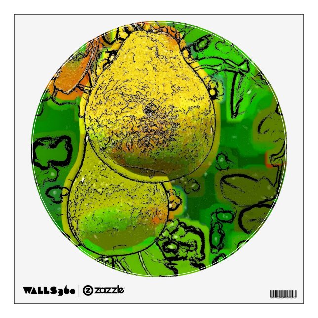 PEARS WALL DECAL (Front)