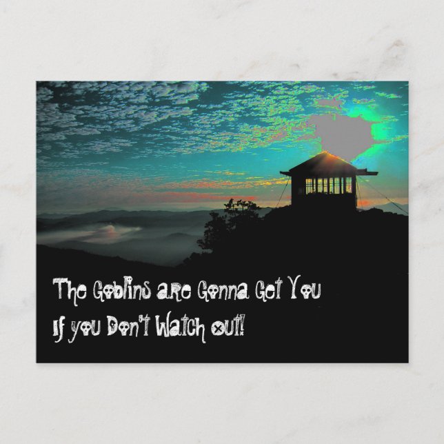 Pearsoll Peak Fire Lookout Postcard (Front)