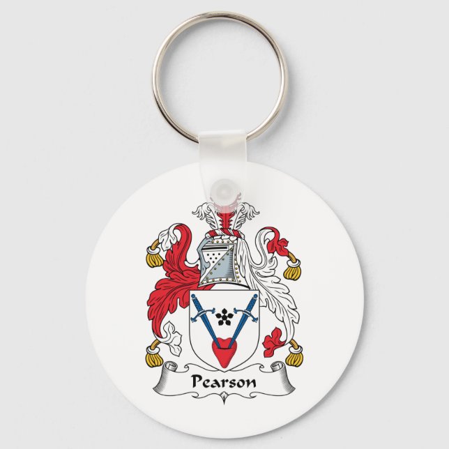 Pearson Family Crest Keychain (Front)