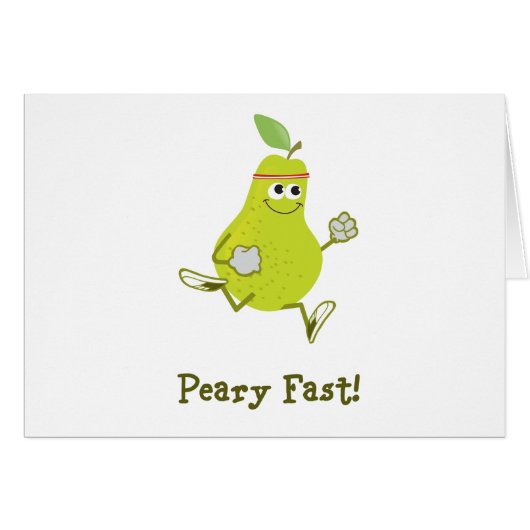 Peary Fast! (Front Horizontal)