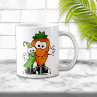 Peas and Carrots Mug