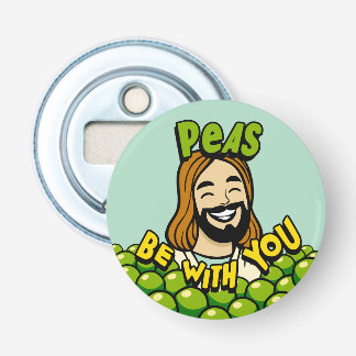 Peas be with you bottle opener