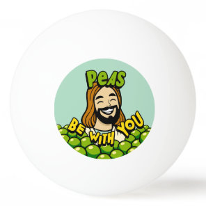 Peas be with you ping pong ball