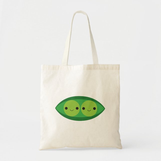 Peas in a Pod Tote Bag (Front)