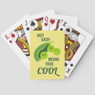 Peas-in-a-Pod Tumbling Out Playing Cards